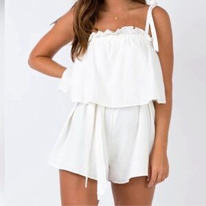 princess polly white romper